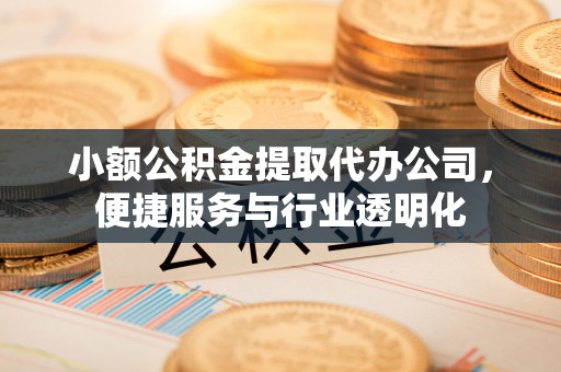 澧县小额公积金提取代办公司，便捷服务与行业透明化
