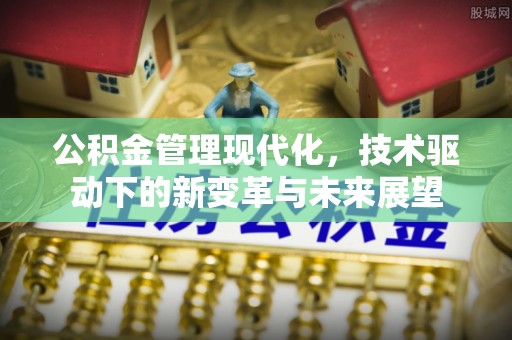 澧县公积金管理现代化，技术驱动下的新变革与未来展望