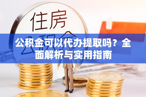 澧县公积金可以代办提取吗？全面解析与实用指南