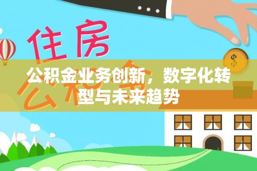 澧县公积金业务创新，数字化转型与未来趋势